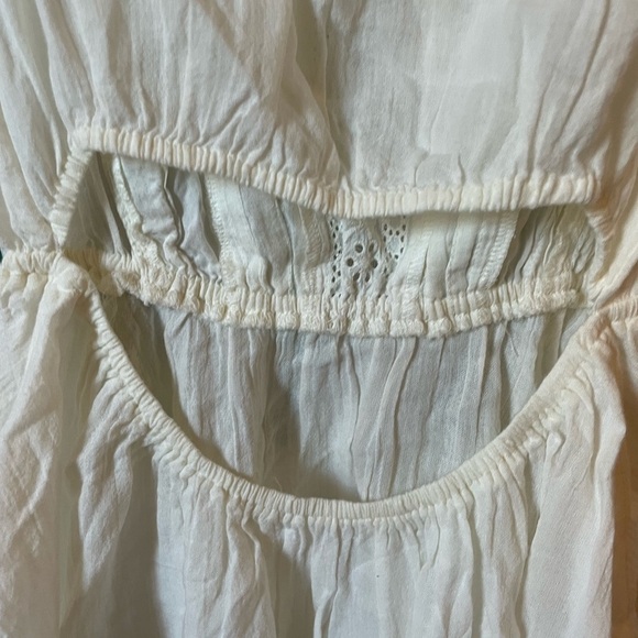 Size XS Off-White Sun & Shadow Flowy Dress A1 - Picture 5 of 6